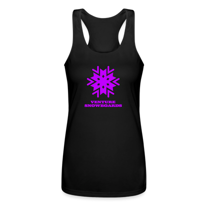 Women’s Snowflake Tank Top - black