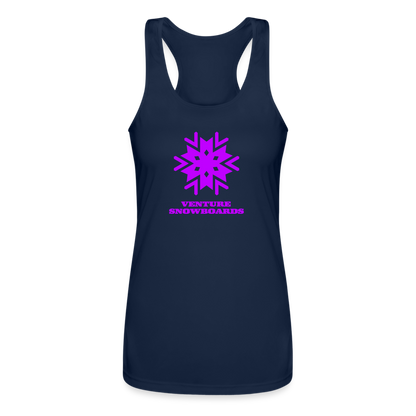 Women’s Snowflake Tank Top - navy