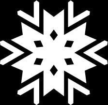 Die Cut Snowflake Sticker